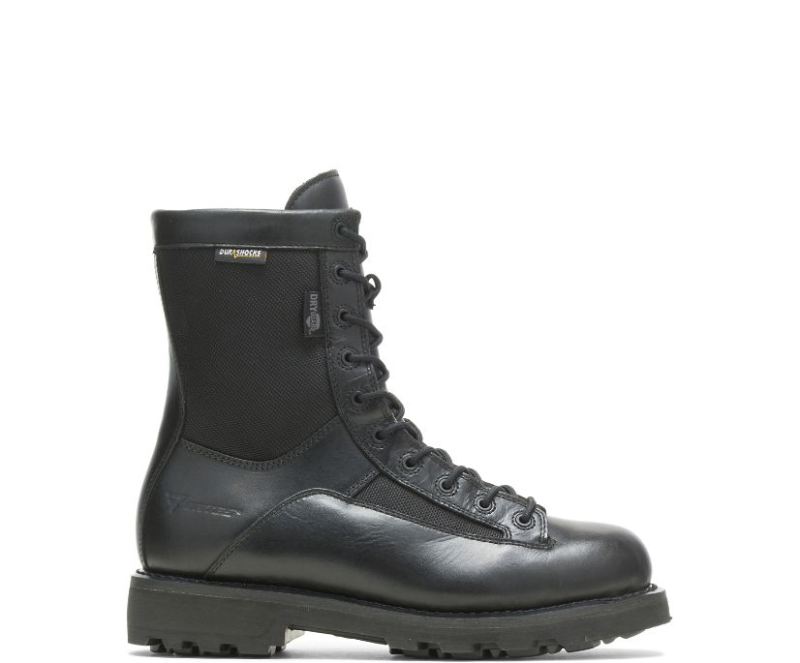 BATES | MEN'S 8" DURASHOCKS WATERPROOF LACE-TO-TOE BOOT-BLACK