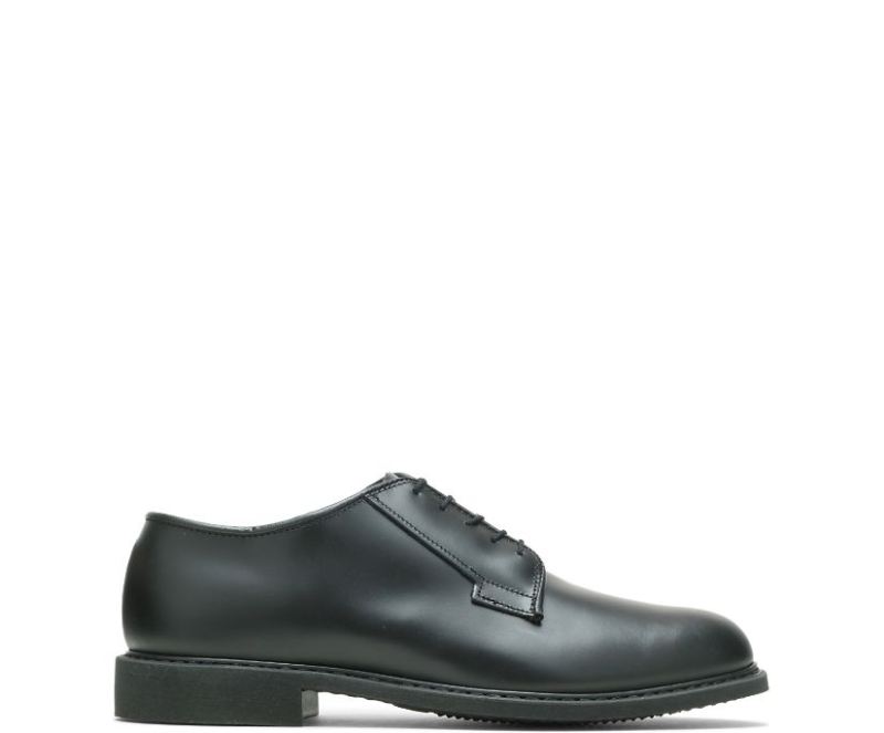 BATES | MEN'S LEATHER UNIFORM OXFORD-BLACK