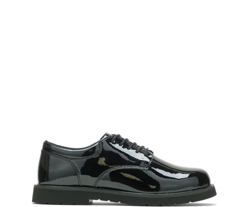 BATES | WOMEN'S HIGH GLOSS DUTY OXFORD-BLACK